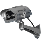 Safety Tech Solar Powered LED Fake Camera w/ Strobe Light - Fake Security Cameras