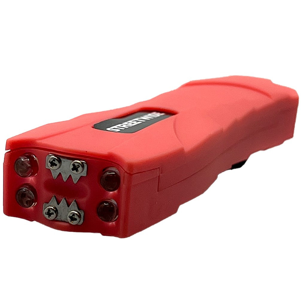 stun mechanism of Streetwise™ Serpent LED Glass Breaker Stun Gun