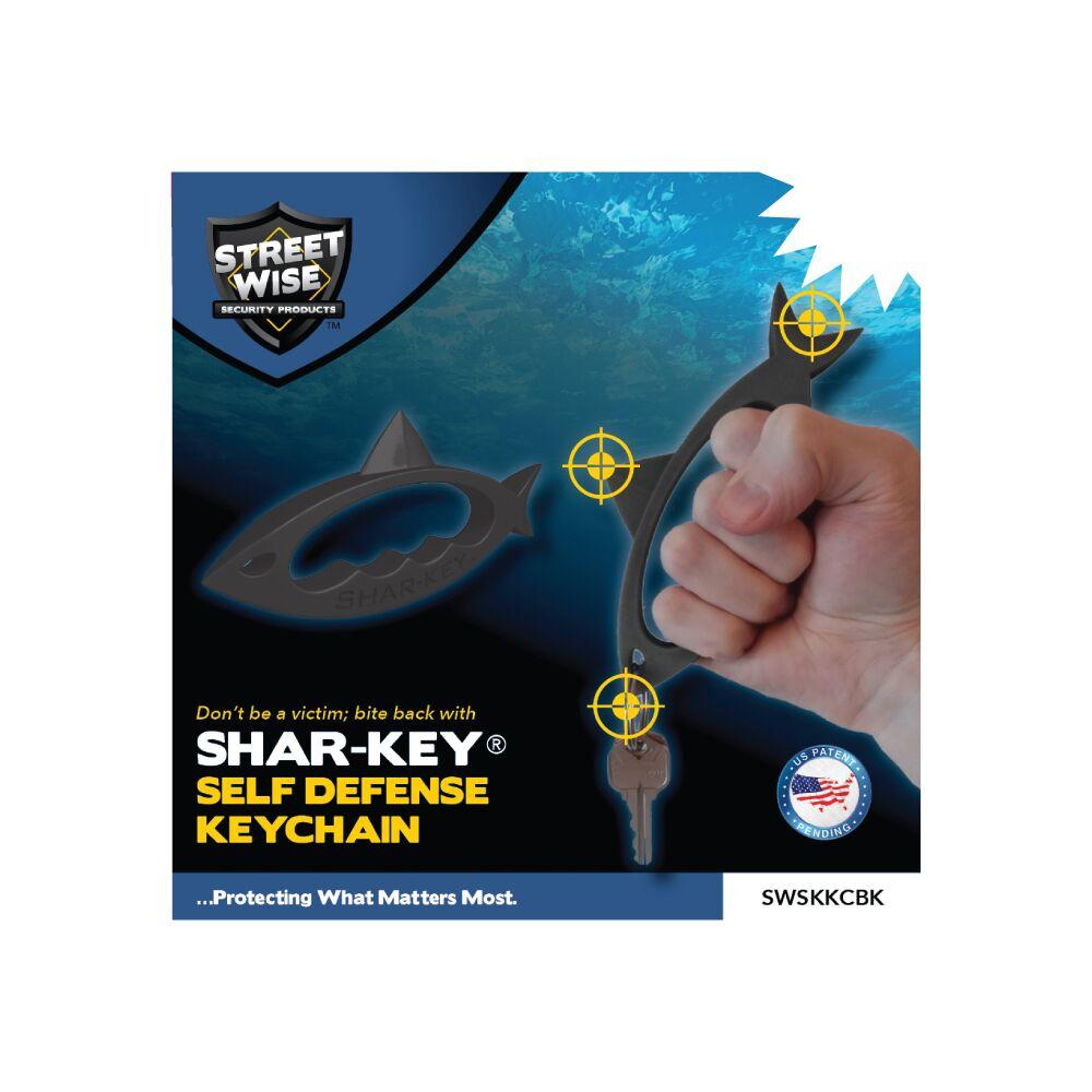 Streetwise SHAR-KEY Self Defense Keychain front packaging