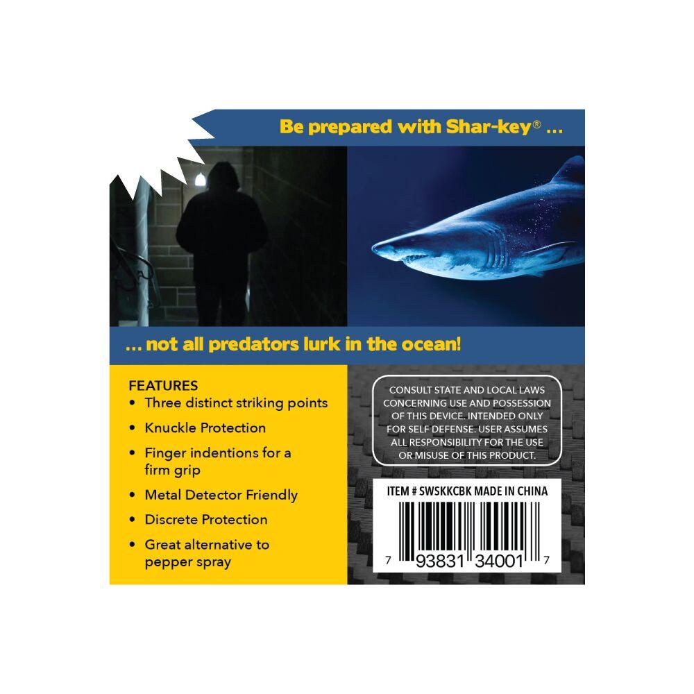 Streetwise SHAR-KEY Self Defense Keychain back packaging