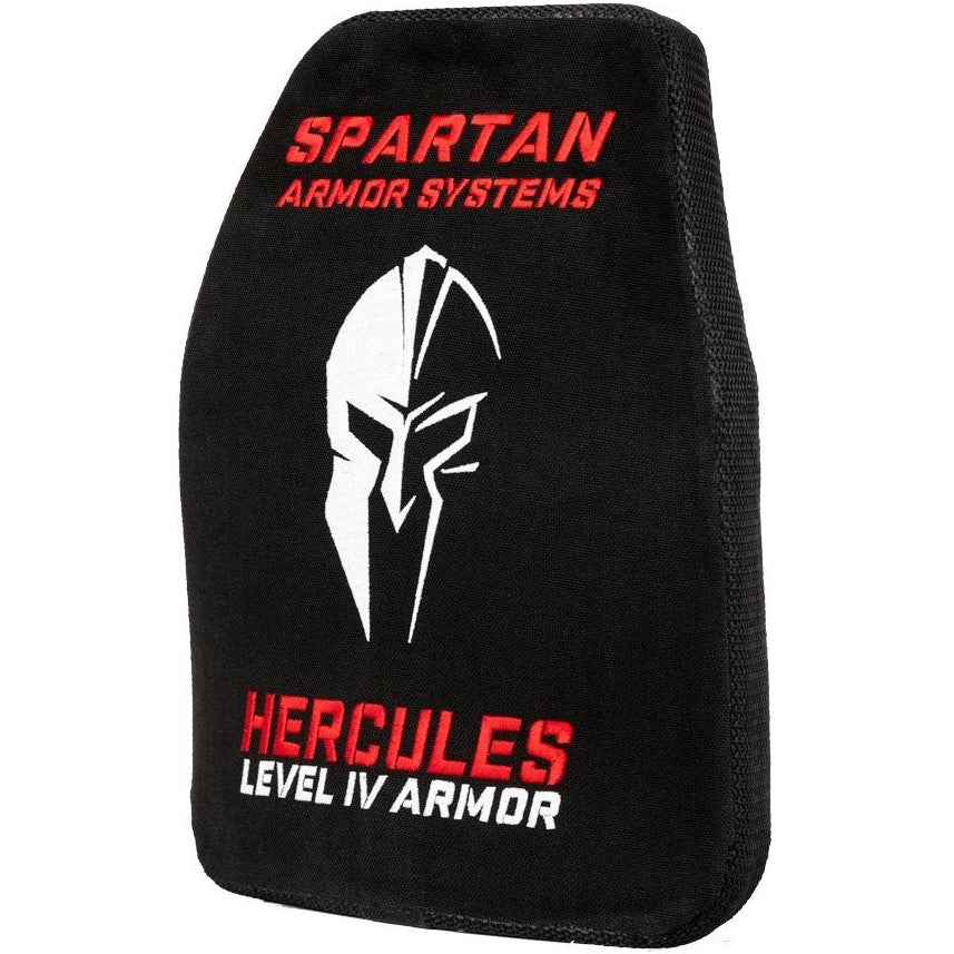 Black 10" x 12" Spartan Armor Hercules Level IV Ceramic Body Armor