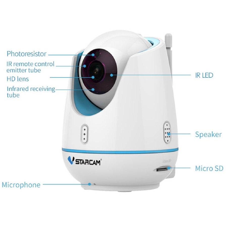 VStarcam® DIY Smart Home Security Camera & Alarm System Kit