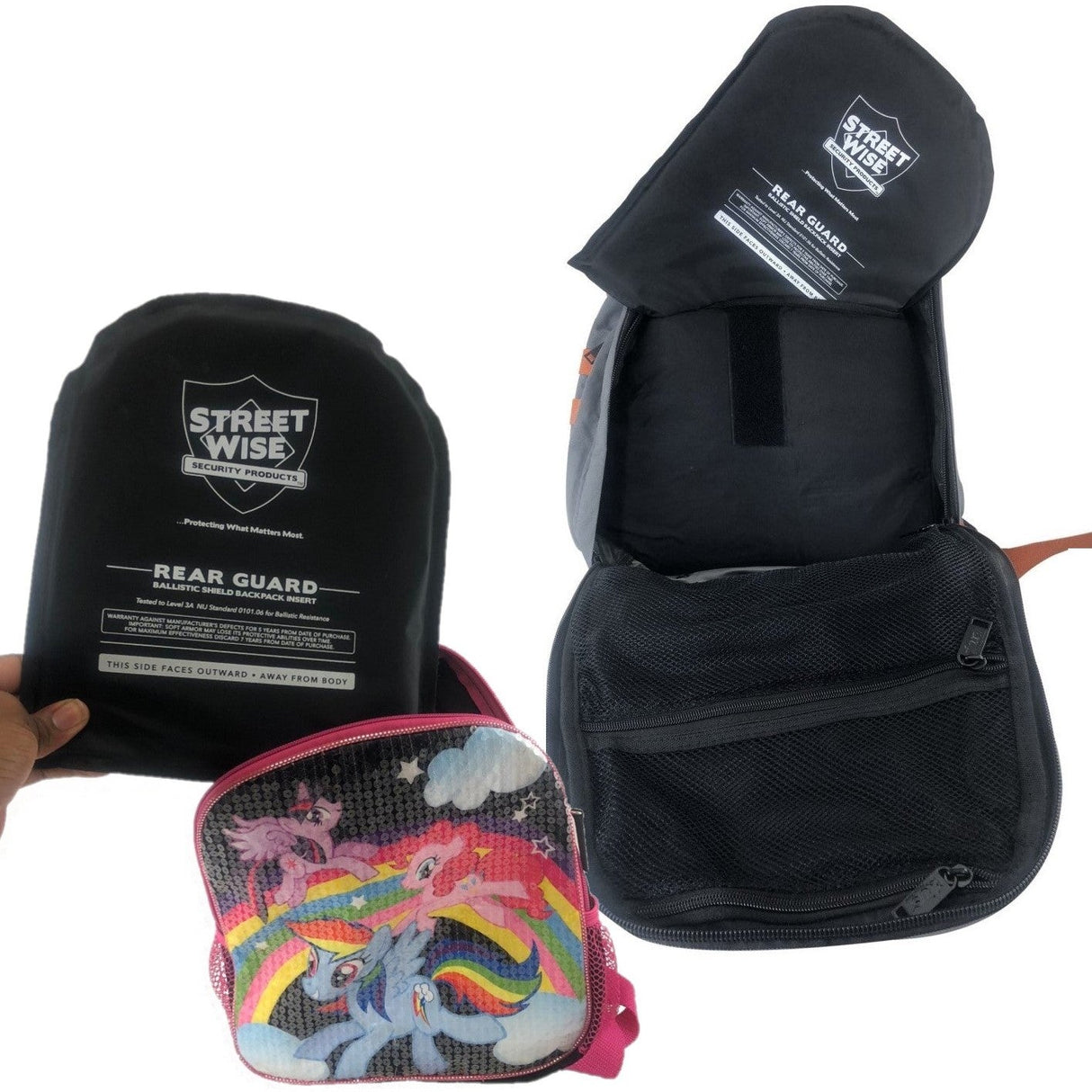 Streetwise™ Level IIIA Bulletproof Backpack Soft Armor Insert