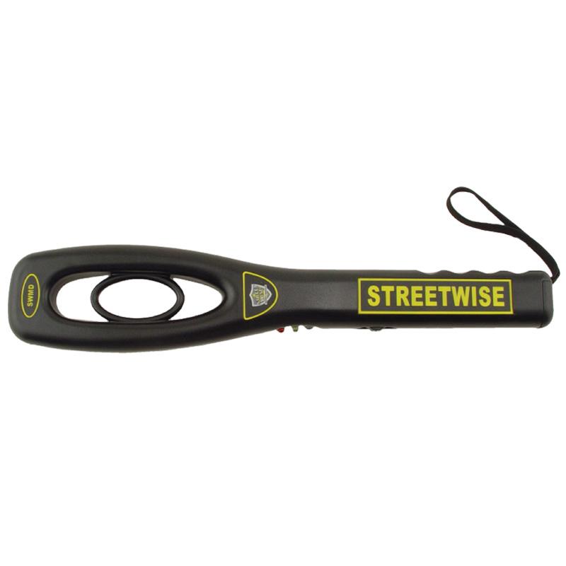 Streetwise Finger Grip Metal Detector w/ Belt Loop Holster