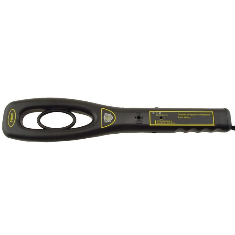 Back view of Streetwise Finger Grip Metal Detector
