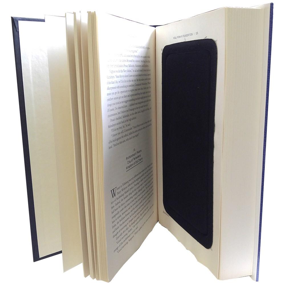 Diversion safe hidden inside a Large Hardbound book