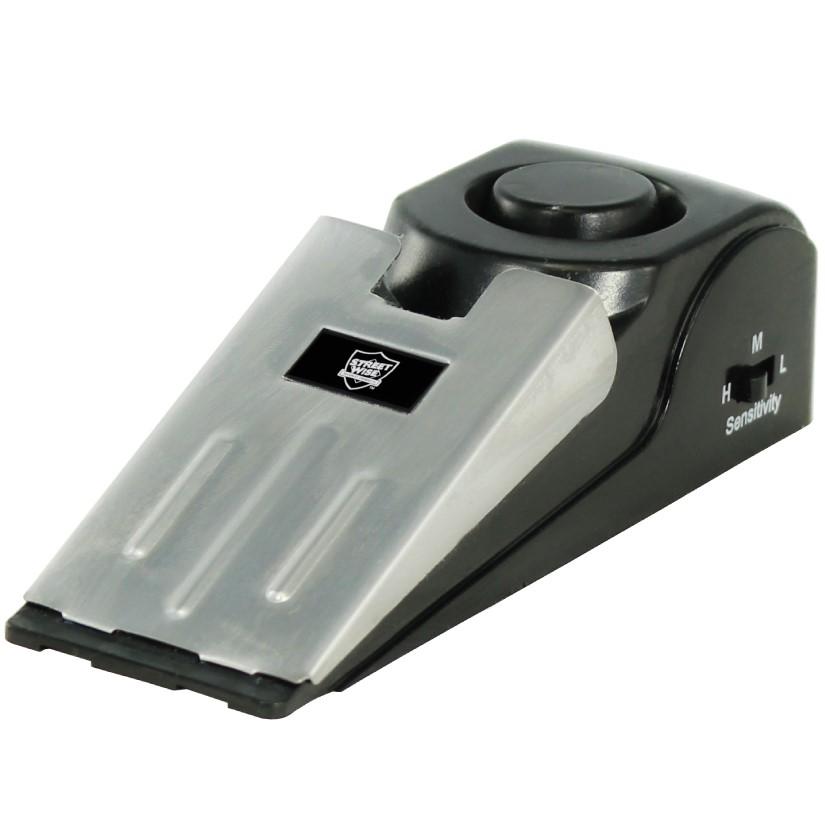 a front view of Streetwise Super Door Stop Wedge Portable Alarm 125dB