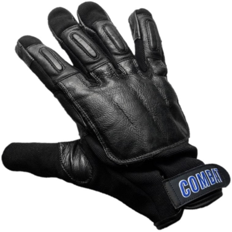 Kwik Force® Combat Steel Shot Leather SAP Gloves M-XL