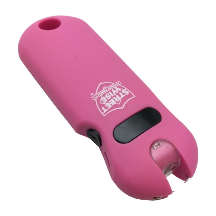Pink Streetwise Stun gun with Flashlight