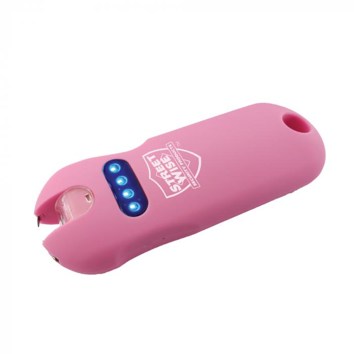 Pink Streetwise Stun gun with Flashlight