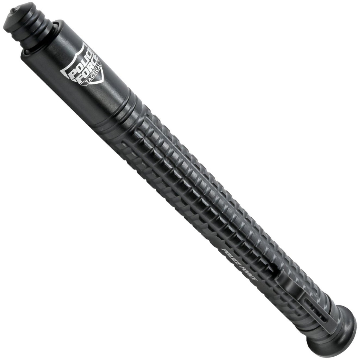 Police Force Tactical Push Button EZ Close Expandable Steel Baton 21"