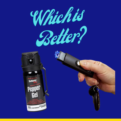 which is better, pepper spray or stun gun