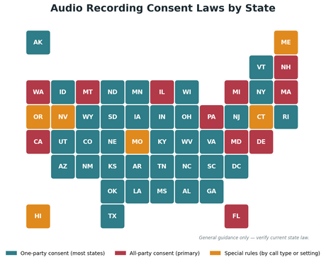 Are Spy Cameras Legal in Every State?