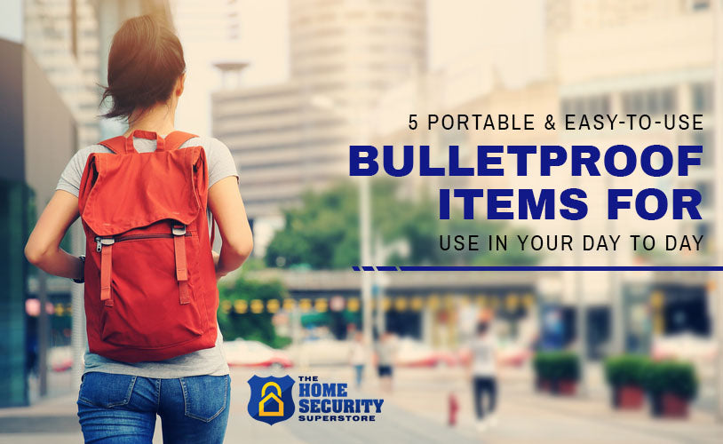 5 Portable & Easy-to-Use Bulletproof Items for Use in Your Day to Day