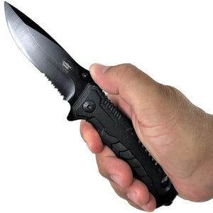 Strangle Weapon Streetwise Sting Ring Rechargeable Stun Gun 18M Black
