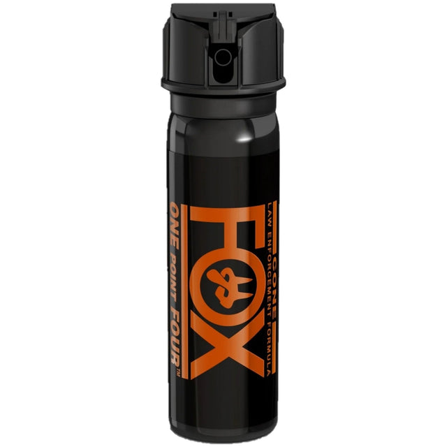 Black 4 oz Fox Labs One Point Four Police Pepper Spray
