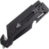 Secondary image - ElitEdge® 5-in-1 Folding Knife w/ LED Light & Fire Starter