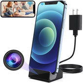 SpyWfi™ Hidden Motion Detection Spy Camera iPhone Charger 1080p WiFi - Motion Activated Spy Cameras