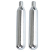 A 2-Pack of silver Byrna 88 Gram CO2 Cylinders