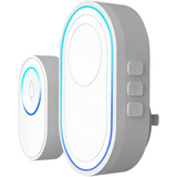 Side angle of Crow Alert Smart WiFi Waterproof Doorbell Visitor Chime Alarm 85dB