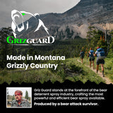 GrizGuard stands at the forefront of the bear deterrent spray industry, crafting the most powerful and efficient bear spray available - produced by a bear attack survivor