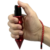 Secondary image - Self-Defense Hammer Pepper Spray Kubotan w/ Wrist Strap