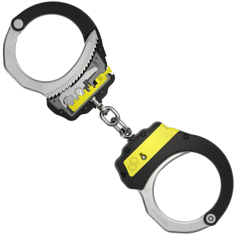 ASP® Ultra Plus Identifier Double Lock Steel Chain Handcuffs