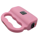 Top view of Pink JOLT 80M Protector Rechargeable Stun Gun 