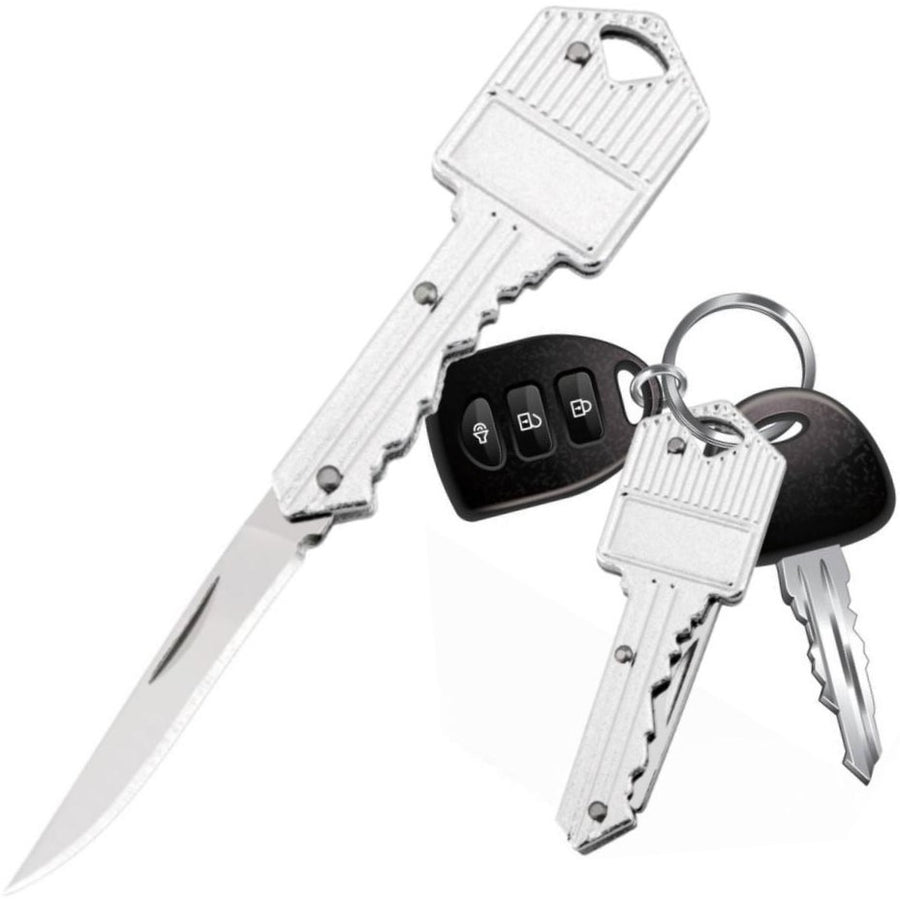 WeaponTek™ Fake House Key Concealed Folding Knife - The Home