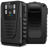 SpyWfi™ Rechargeable Night Vision Police Body Camera 1080p WiFi - Body Worn Spy Cameras