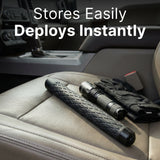 Police Force Tactical Expandable Solid Steel Baton 26"
