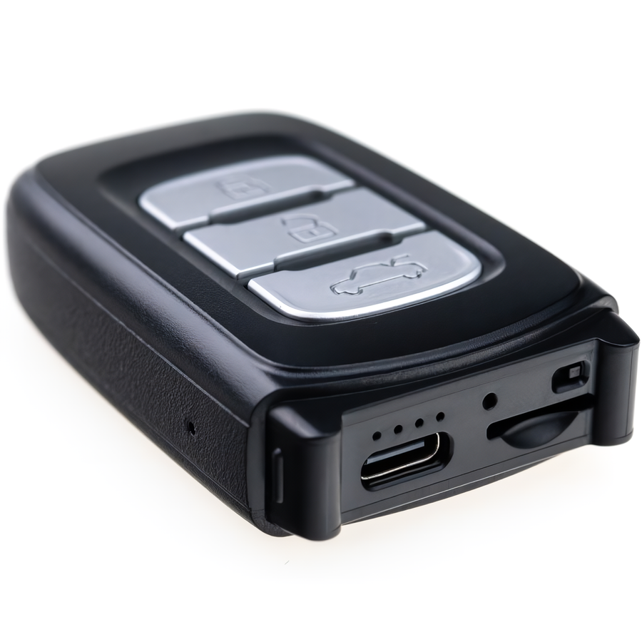 LawMate™ Fake Car Key Fob Mini Hidden Spy Camera 4K UHD WiFi