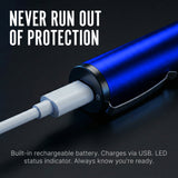 Streetwise Pain Pen 6" Rechargeable Stun Gun 25M
