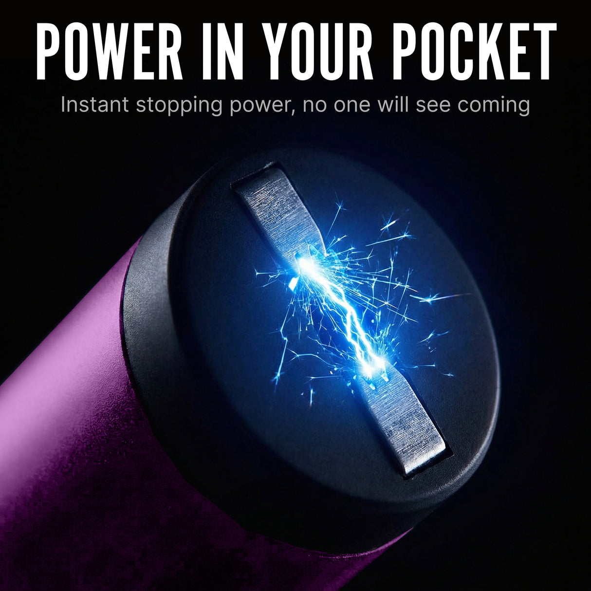 Streetwise Pain Pen 6" Rechargeable Stun Gun 25M