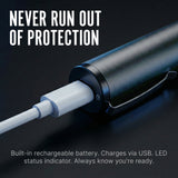 Streetwise Pain Pen 6" Rechargeable Stun Gun 25M
