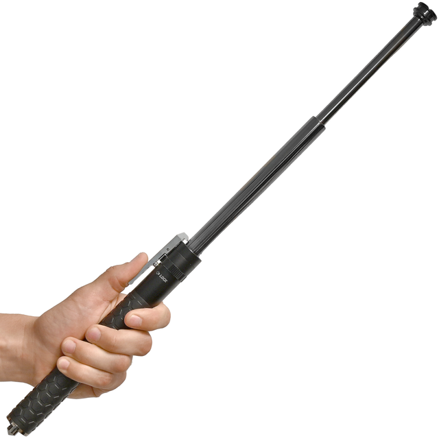 Automatic Expandable Steel Baton 21 Inch In Hand