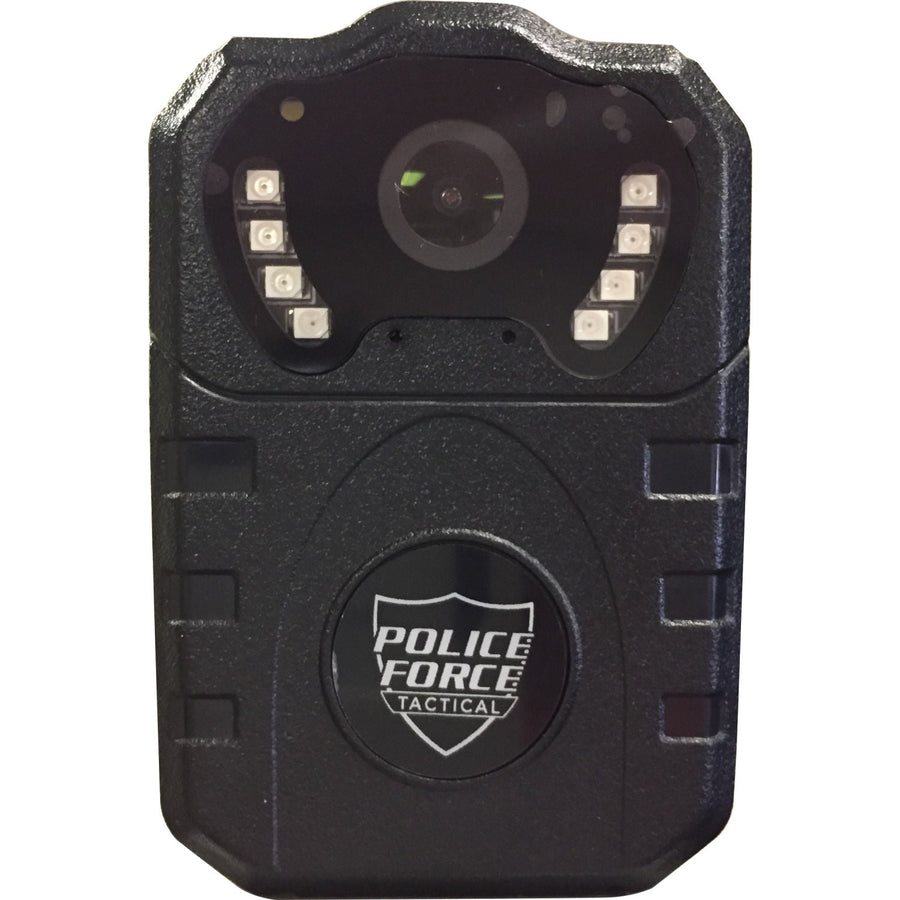 police force tactical body cam front view