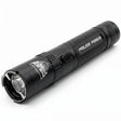 A hand holding a Police Force Tactical Stun Gun Flashlight Black 9.2M