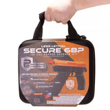 Hand carrying prepared2protect pepper gun carrying case by a short strap