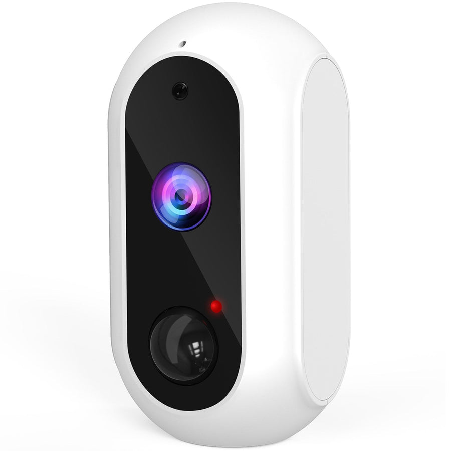 front view of security camera