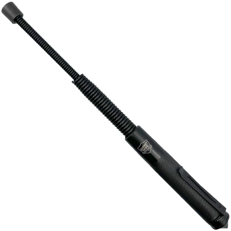 Streetwise™ Expandable Steel Spring Coil Glass Breaker Baton 12"