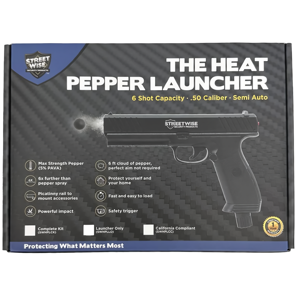 Heat Pepper Launcher package