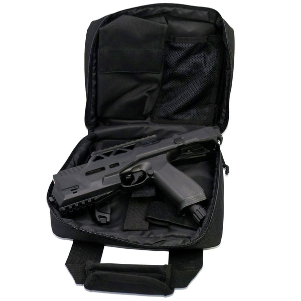 The Heat Pepper Ball Launcher Folding Stock with Carrying Case
