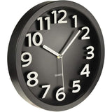 Black SpyWfi Wall Clock Hidden Motion Detection Spy Camera 1080p HD WiFi