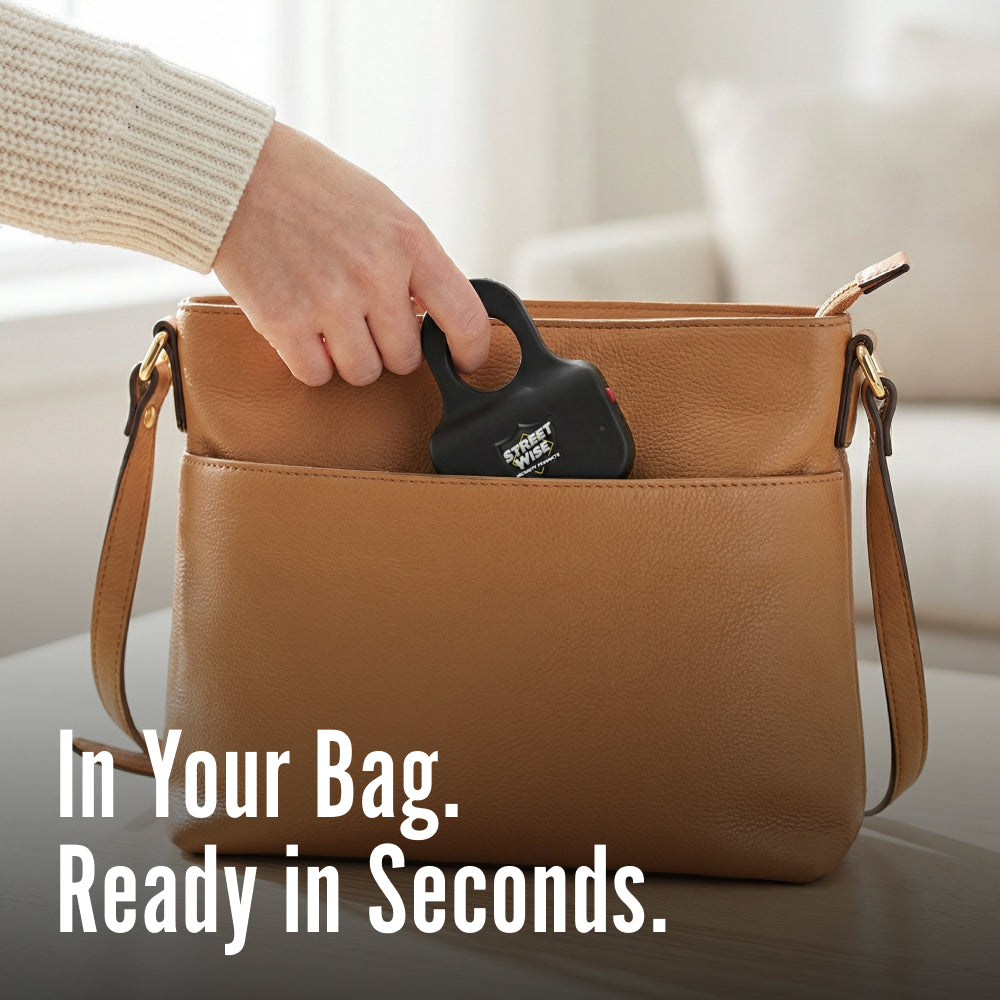 Streetwise Sting Ring Rechargeable Stun Gun 18M