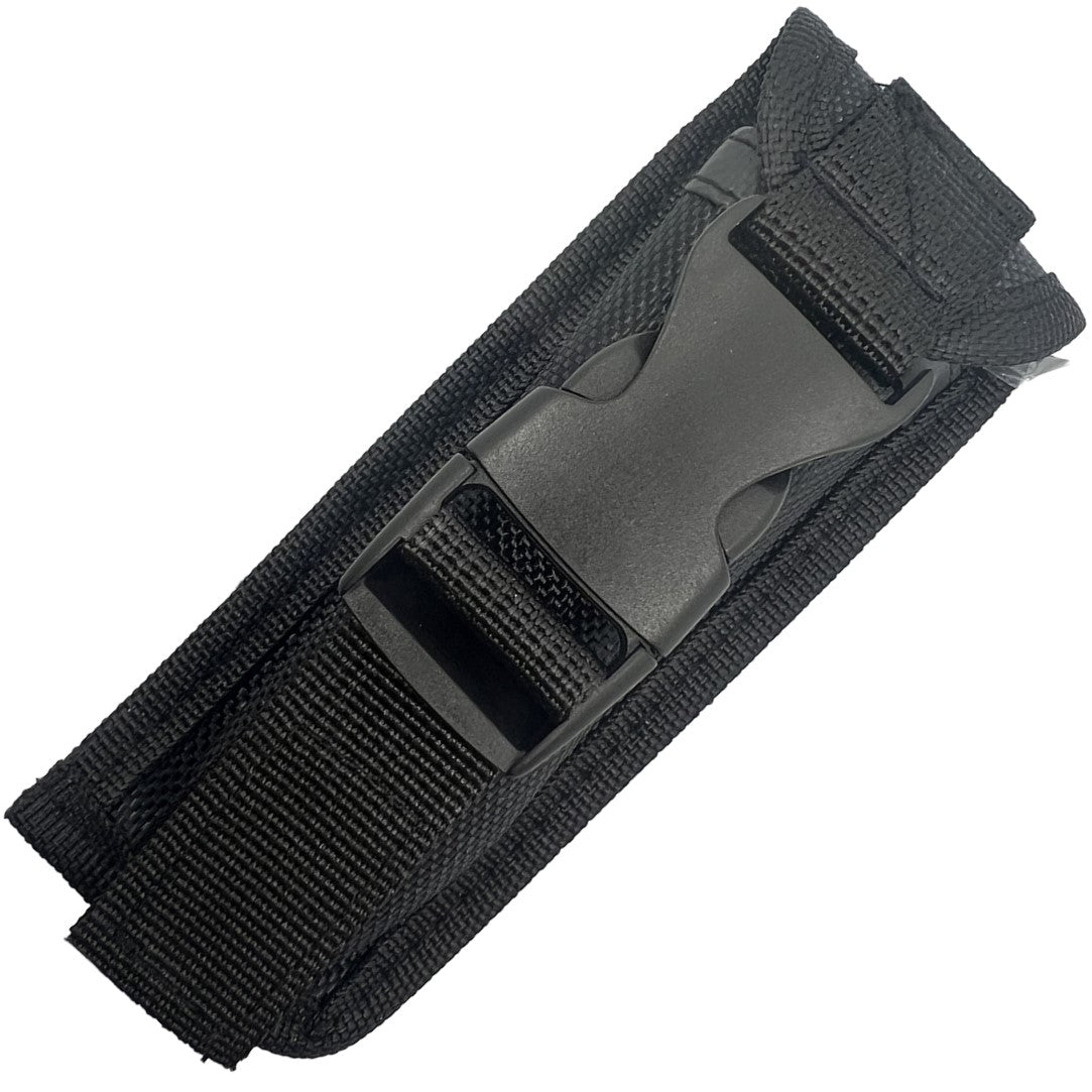 Black sheath of a Streetwise 3.25" Automatic OTF Steel Knife 