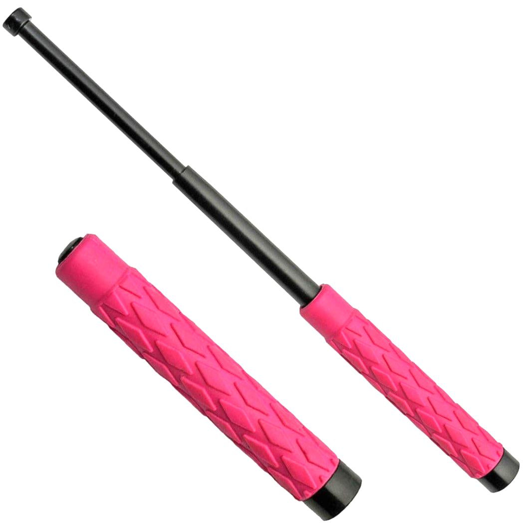 Streetwise Expandable Solid Steel Baton w Handle 16"