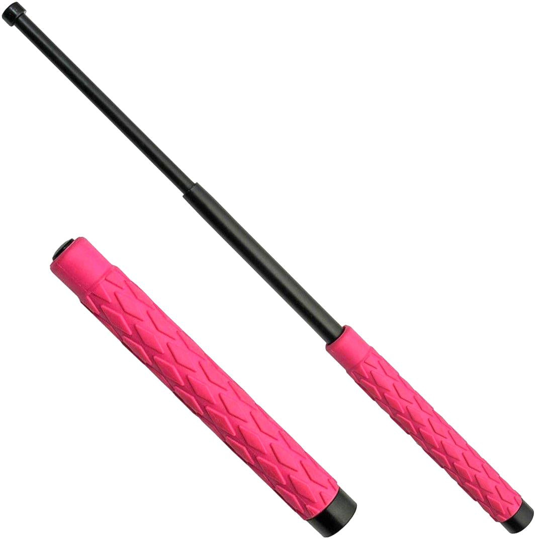Streetwise Expandable Solid Steel Baton w Handle 21"