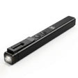 A close up view of a black rechargeable dual light stun gun from Streetwise