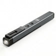 a front view angle of the Streetwise™ Hot Rod Rechargeable Dual Light Stun Gun 50M with its first flashlight on.